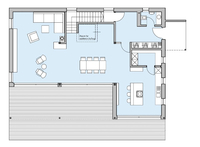 Baufritz Haus Riederle - Grundriss Erdgeschoss