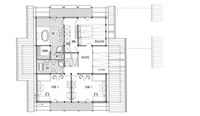DAVINCI HAUS Kundenhaus Müller - Grundriss Dachgeschoss DAVINCI HAUS Kundenhaus Müller - Grundriss Dachgeschoss