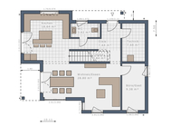 Schwabenhaus - Solitaire 125 E11 - Grundriss EG