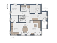 Schwabenhaus - Solitaire 145 E2 - Grundriss EG