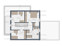 Schwabenhaus - Solitaire 145 E3 - Grundriss OG