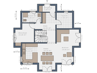 Schwabenhaus - Solitaire 145 E7 - Grundriss EG