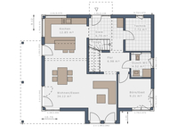 Schwabenhaus - Solitaire 165 E4 - Grundriss EG