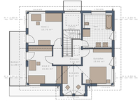 Schwabenhaus - Solitaire 165 E4 - Grundriss OG