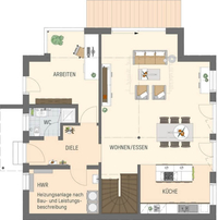 FingerHaus - Haus MEDLEY 3.0 - Musterhaus Kassel - Grundriss Erdgeschoss