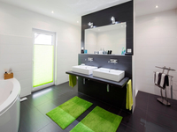 FingerHaus - Haus NIVO 130 - Badezimmer FingerHaus - Haus NIVO 130 - Badezimmer