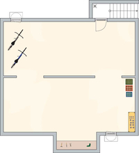 FingerHaus - MELDEY 3.0 300 B – Musterhaus Werder - Grundriss Keller