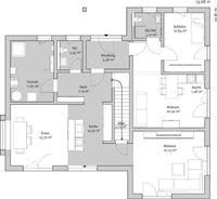 FischerHaus - Musterhaus CubeX - Grundriss EG