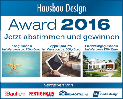 Hausbau Design Award 2016