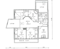 ISARTALER HOLZHAUS - Haus Fasanensee - Grundriss OG