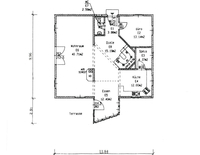 ISARTALER HOLZHAUS - Haus Tegernsee - Wohnen ISARTALER HOLZHAUS - Haus Tegernsee - Grundriss EG