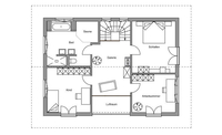 Regnauer - Bayerisch Gmain - Grundriss Dachgeschoss Regnauer - Bayerisch Gmain - Grundriss Dachgeschoss