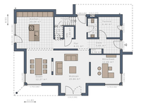 Schwabenhaus - Selection 169 E1 - Grundriss EG