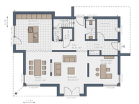 Schwabenhaus - Selection 169 E2 - Grundriss EG