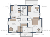 Schwabenhaus - Selection 175 E1 - Grundriss OG