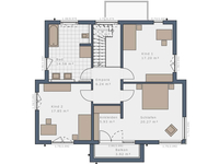 Schwabenhaus - Selection 175 E5 - Grundriss OG