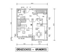 Haus Greifenburg - Grundriss EG