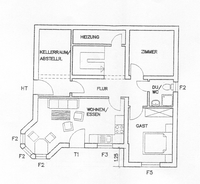 Haus Hochalpe - Grundriss UG