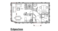 Vöma-Bio-Bau - Haus Florenz- Grundriss Erdgeschoss