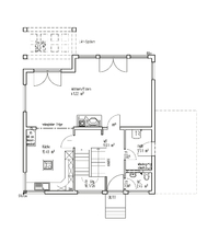 LUXHAUS Walmdach 150 - Grundriss EG