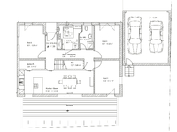 LUXHAUS Flachdach 185 - Grundriss EG